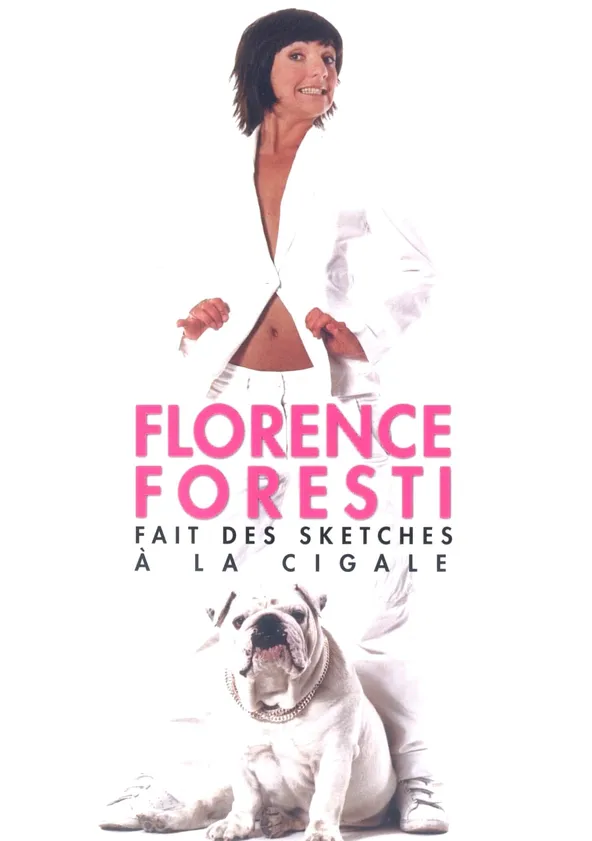 Florence Foresti fait des sketches à la Cigale