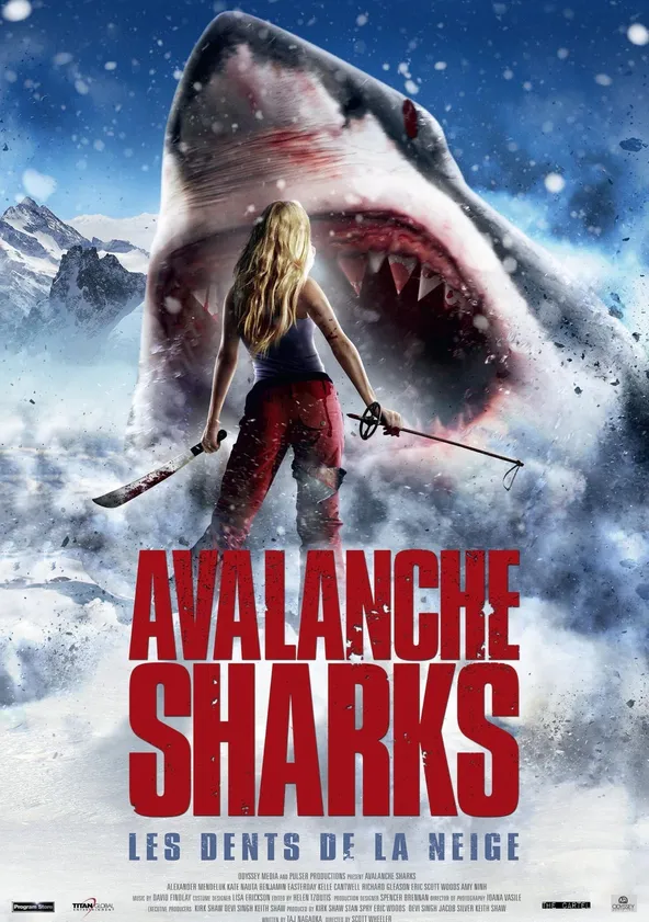 Avalanche Sharks : Les dents de la neige